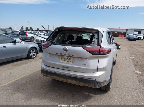 5N1BT3BB7SC797330 2025 NISSAN ROGUE Gray Задня права чверть