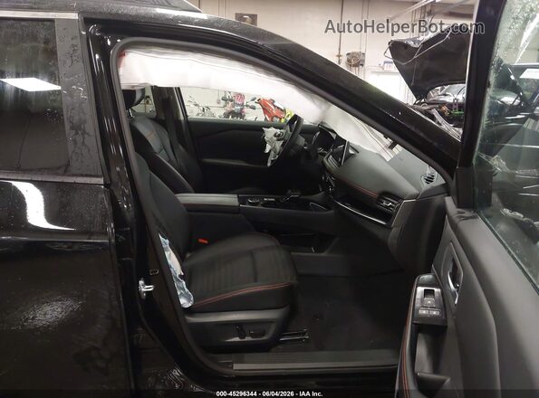 5N1BT3BB7TC720264 2026 NISSAN ROGUE Black Вид салону спереду
