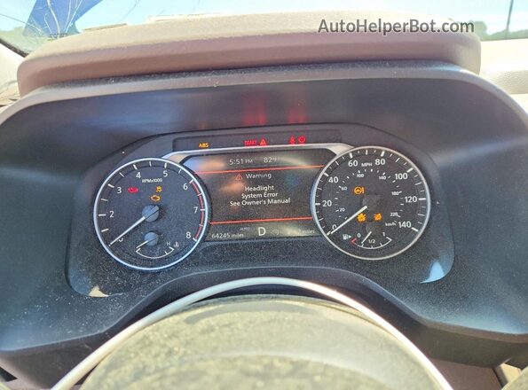 5N1BT3BB8PC845389 2023 NISSAN ROGUE Blue ხელსაწყოთა პანელის ხედი