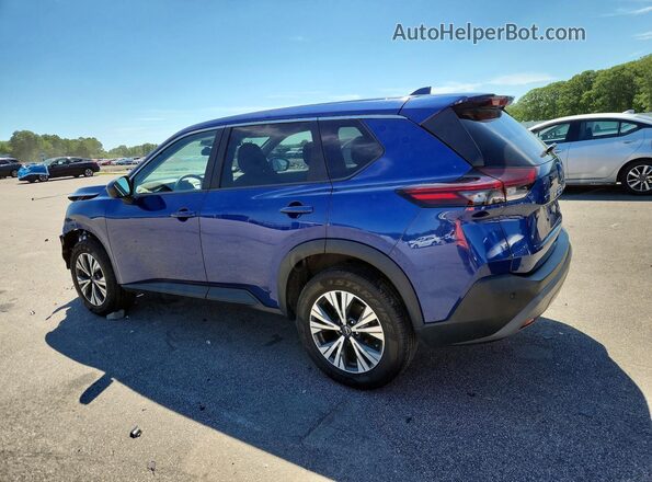 5N1BT3BB8PC845389 2023 NISSAN ROGUE Blue უკანა მარცხენა