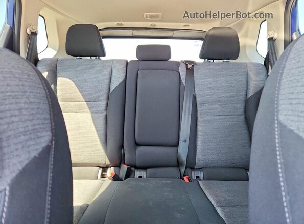 5N1BT3BB8PC845389 2023 NISSAN ROGUE Blue უკანა სავარძლების ხედი