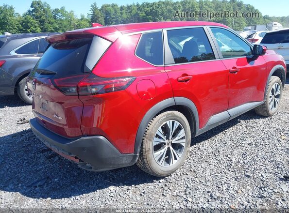 5N1BT3BB8PC853749 2023 NISSAN ROGUE Red Trasero derecho