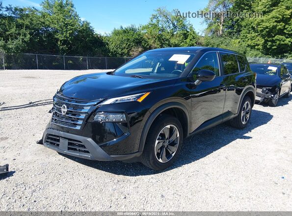 5N1BT3BB8RC676817 2024 NISSAN ROGUE Черный Передняя левая четверть