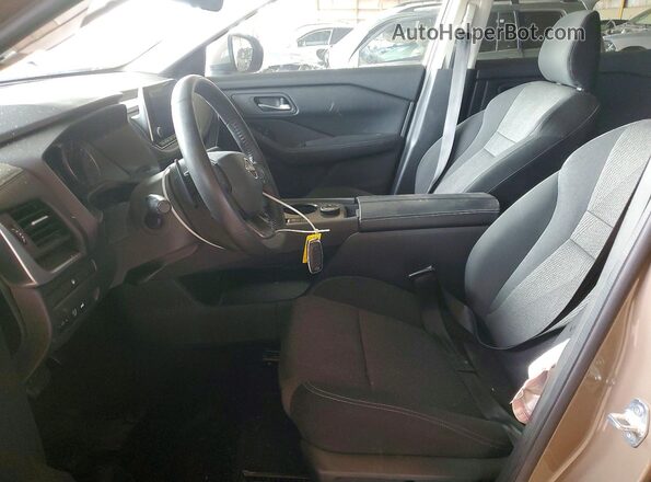 5N1BT3BB8SC771514 2025 NISSAN ROGUE Tan Widok wnętrza z przodu