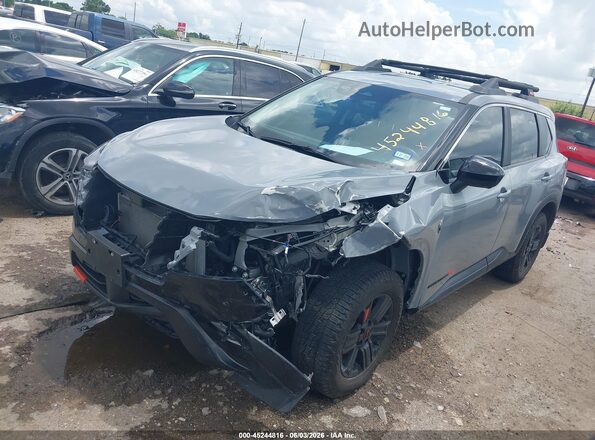 5N1BT3BB8SC788975 2025 NISSAN ROGUE Gray Սալոնի 360 աստիճան տեսք