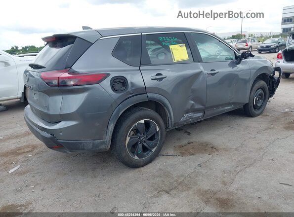 5N1BT3BB8SC817178 2025 NISSAN ROGUE Gray Задня права чверть