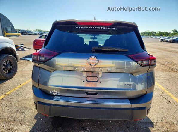 5N1BT3BB8SC860208 2025 NISSAN ROGUE Silver Вид ззаду