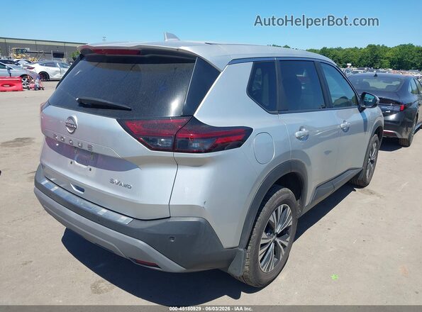 5N1BT3BB9PC935182 2023 NISSAN ROGUE Silver Rear right