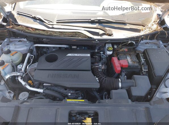 5N1BT3BB9PC935182 2023 NISSAN ROGUE Silver Rear view