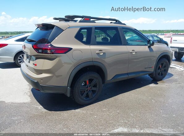 5N1BT3BB9SC772459 2025 NISSAN ROGUE Коричневый Задняя правая четверть