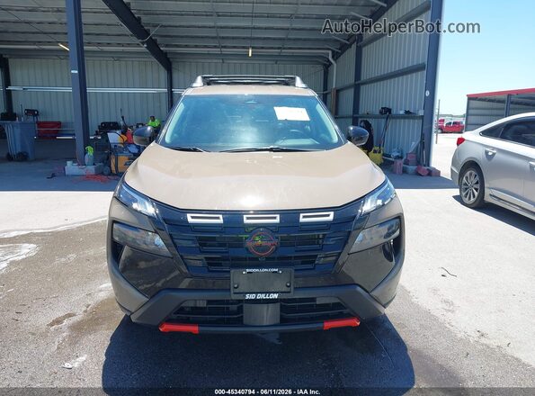 5N1BT3BB9SC772459 2025 NISSAN ROGUE Коричневый Вид щитка приборов