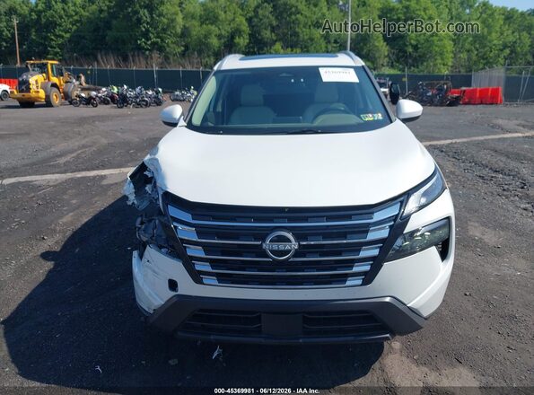5N1BT3BB9SC870116 2025 NISSAN ROGUE White Vista del cuadro de instrumentos