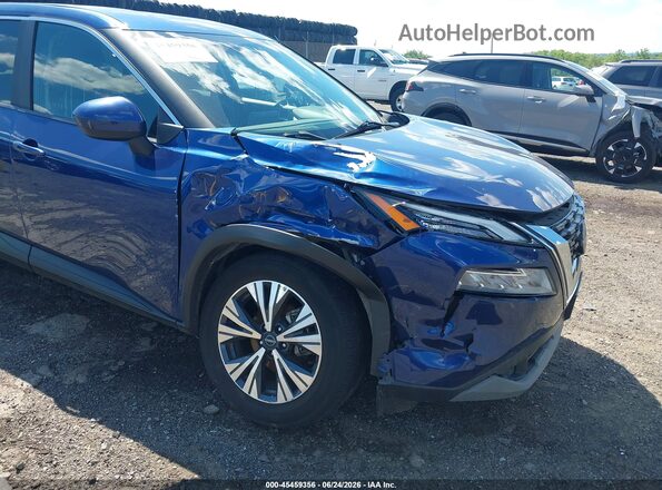 5N1BT3BBXPC842896 2023 NISSAN ROGUE Blue Widok z przodu