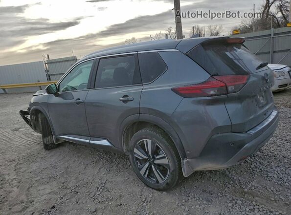 5N1BT3CA2PC743396 2023 NISSAN ROGUE Charcoal Հետևի ձախ