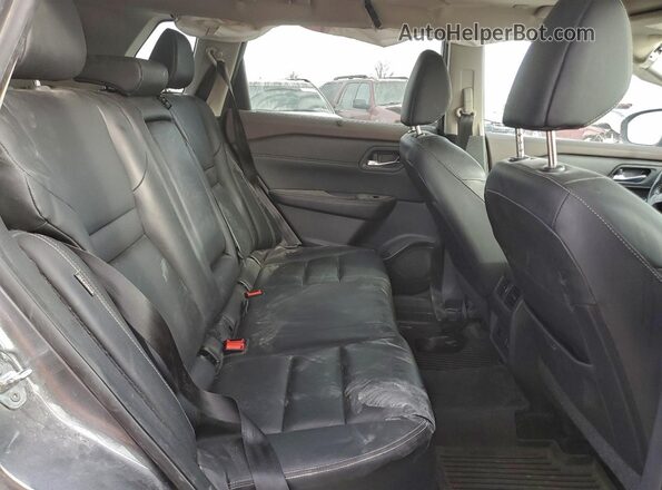 5N1BT3CA2PC743396 2023 NISSAN ROGUE Charcoal Հետևի նստատեղերի տեսք