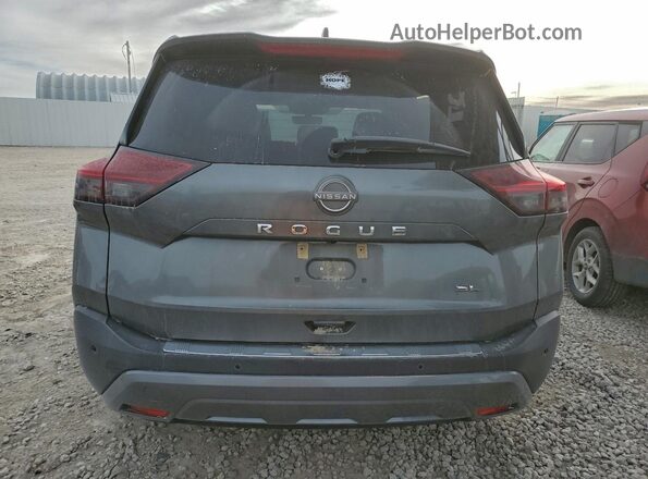 5N1BT3CA2PC743396 2023 NISSAN ROGUE Charcoal Հետևի տեսք