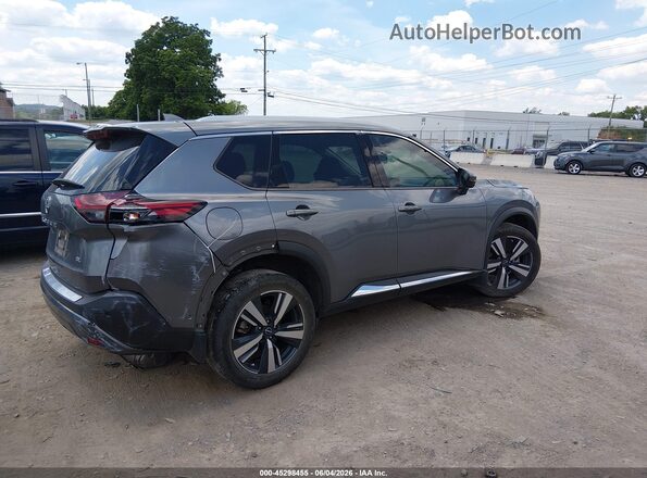 5N1BT3CA2PC933862 2023 NISSAN ROGUE Black Rear interior view