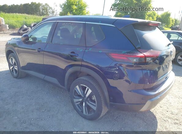 5N1BT3CA2TC737365 2026 NISSAN ROGUE Blue Rear left