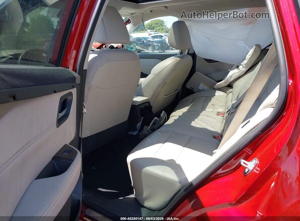 5N1BT3CA4PC672301 2023 NISSAN ROGUE Red Vista de la etiqueta del VIN