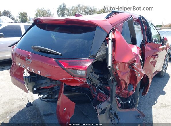 5N1BT3CA4PC672301 2023 NISSAN ROGUE Red Vista frontal
