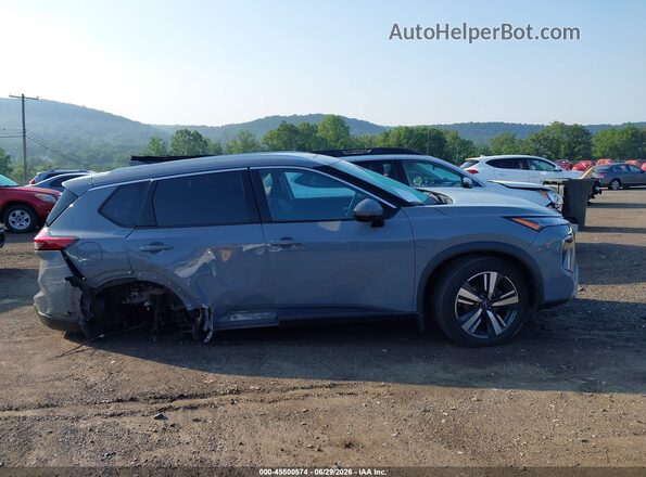 5N1BT3CB1RC711521 2024 NISSAN ROGUE Gray 360 interior view
