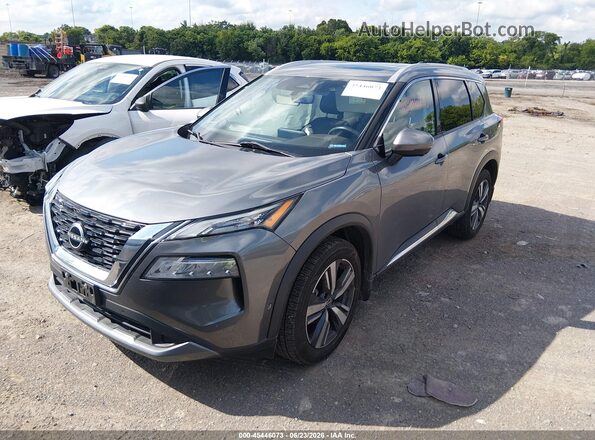 5N1BT3CB2PC814153 2023 NISSAN ROGUE Серый Передняя левая четверть