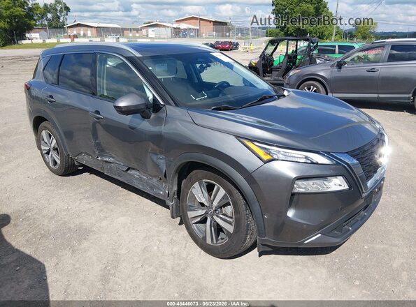 5N1BT3CB2PC814153 2023 NISSAN ROGUE Серый Вид спереди