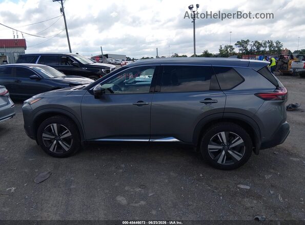 5N1BT3CB2PC814153 2023 NISSAN ROGUE Серый Панорамный вид салона 360°