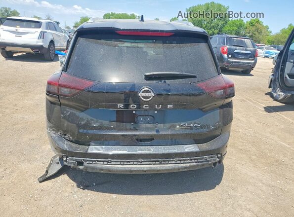 5N1BT3CB3RC741619 2024 NISSAN ROGUE Black Հետևի տեսք