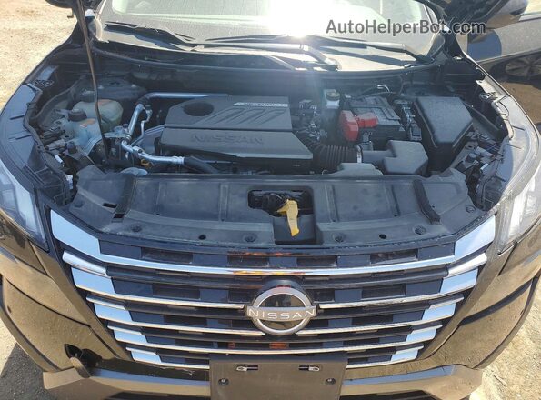 5N1BT3CB3RC741619 2024 NISSAN ROGUE Black Շարժիչի բաժամունքի տեսք