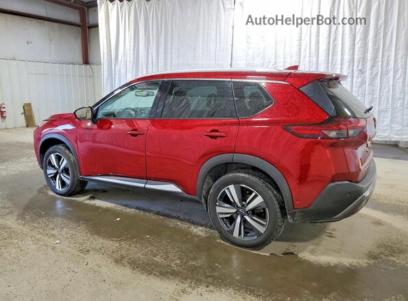 5N1BT3CB4PC807981 2023 NISSAN ROGUE Red Rear left
