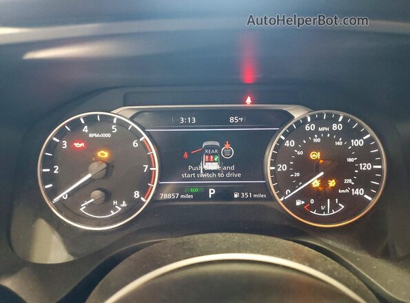 5N1BT3CB4PC807981 2023 NISSAN ROGUE Red Instrument cluster view