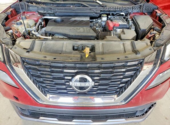 5N1BT3CB4PC807981 2023 NISSAN ROGUE Red Engine compartment view