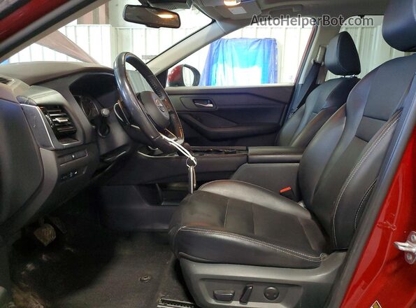 5N1BT3CB4PC807981 2023 NISSAN ROGUE Red Front interior view