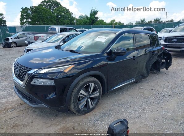 5N1BT3CB6PC779262 2023 NISSAN ROGUE Черный Передняя левая четверть