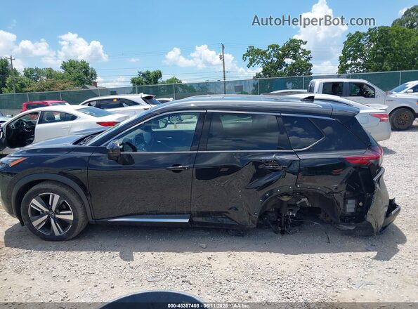 5N1BT3CB6PC779262 2023 NISSAN ROGUE Черный Вид задней части салона