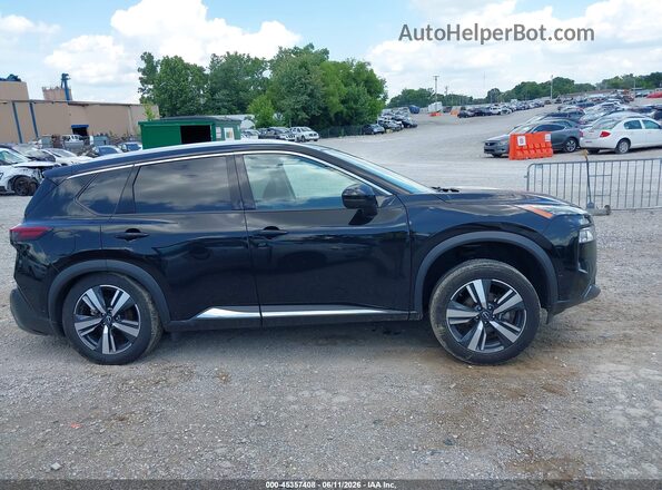 5N1BT3CB6PC779262 2023 NISSAN ROGUE Черный Вид щитка приборов
