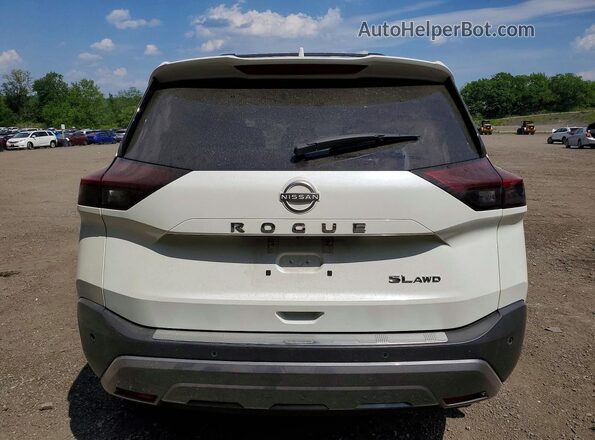 5N1BT3CB6PC907886 2023 NISSAN ROGUE White Vista trasera