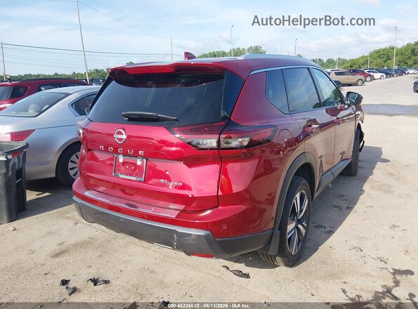 5N1BT3CB6SC850808 2025 NISSAN ROGUE Red Tył prawy