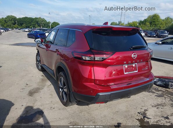 5N1BT3CB6SC850808 2025 NISSAN ROGUE Red Tył lewy