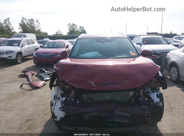 5N1BT3CB6SC850808 2025 NISSAN ROGUE Red Widok zestawu wskaźników