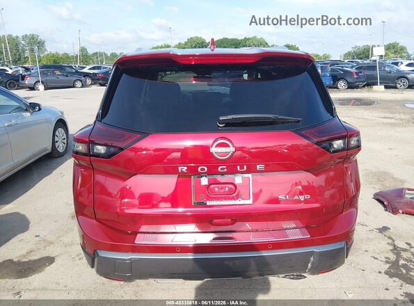 5N1BT3CB6SC850808 2025 NISSAN ROGUE Red 