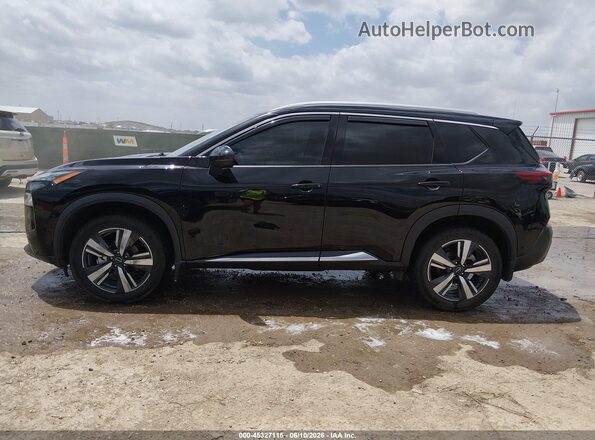5N1BT3CB7PC795485 2023 NISSAN ROGUE Черный Панорамный вид салона 360°