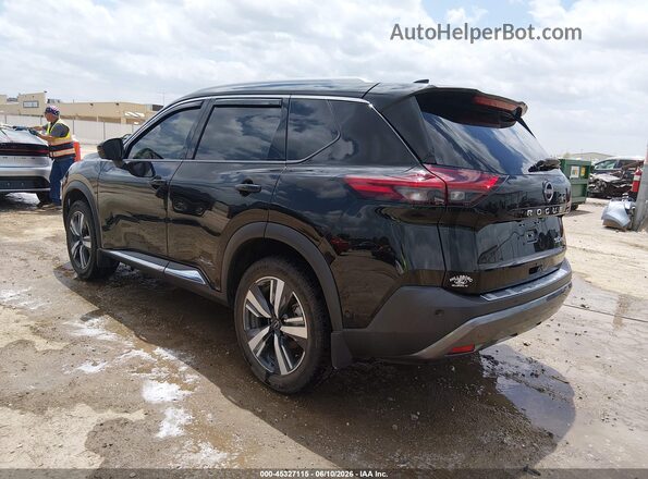 5N1BT3CB7PC795485 2023 NISSAN ROGUE Черный Задняя левая четверть