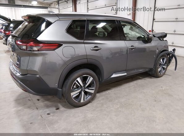 5N1BT3CB7PC862361 2023 NISSAN ROGUE Серый Задняя правая четверть