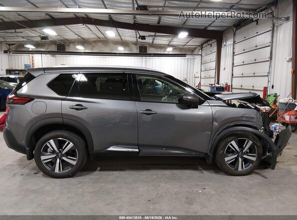 5N1BT3CB7PC862361 2023 NISSAN ROGUE Серый Панорамный вид салона 360°