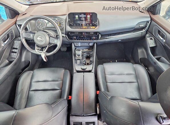 5N1BT3CB8PC791820 2023 NISSAN ROGUE Black Առջևի վահանակի տեսք