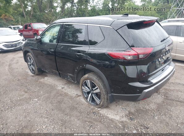 5N1BT3CB8RC673091 2024 NISSAN ROGUE Черный Задняя левая четверть
