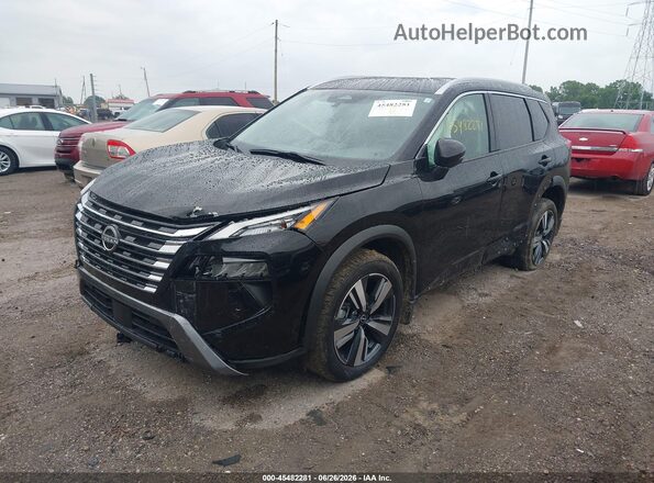 5N1BT3CB8RC673091 2024 NISSAN ROGUE Черный Передняя левая четверть
