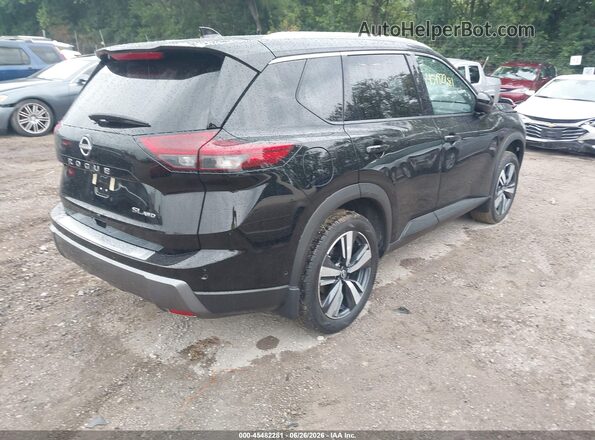 5N1BT3CB8RC673091 2024 NISSAN ROGUE Черный Задняя правая четверть
